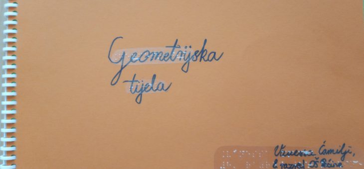 GEOMETRIJSKA TAKTILNA SLIKOVNICA